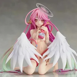 Anime Manga Imanity Flueqel Shiro Sora figurka Jibril anio dziewczyna figurki Anime zestawy garaowe PVC zabawki dla dzieci prezenty dekoracja samochodu 240319