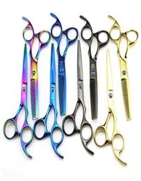 JOEWELL 55 pollici60 pollici 4 colori forbici per capelli taglio forbice per diradamento bluarcobaleno nerooro2366134