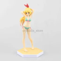 Manga Ichijyo Raku Komiks Figurki Kirisaki Chitoge Kostium Kpielowy Dziewczyna Modelka Zestawy Garaowe Anime Zabawki Z PVC Prezenty Dekoracja Stou 240319