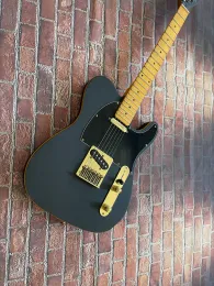 Guitar Black TL matte, highend pickup truck, maple fingerboard, quality assurance, electric guitar, free shipping