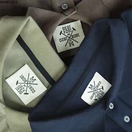 Polo americana firmata Madden Workwear T-shirt in cotone perlato T-shirt casual a mezza manica larga per uomo