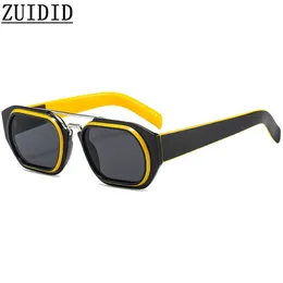 Modne okulary przeciwsłoneczne dla mężczyzn Square Vintage Okulary przeciwsłoneczne Kobiety modne retro steampunk okulary przeciwsłoneczne gafas de sol hombre lunette vasos240403