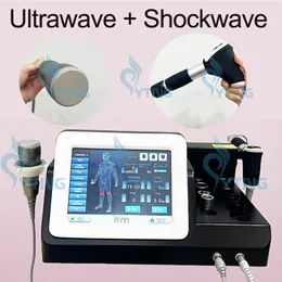 Ultrawave och Shockwave Therapy Machine Fysioterapi Phyical Therapy Back Pain Relief ED Behandling