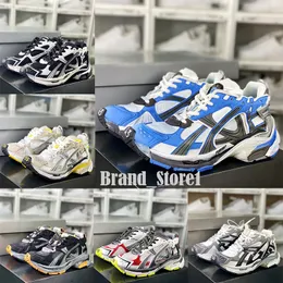 Designer Track Runners 7 7.0 Casual Shoes Men Women Sneakers Paris Luxury Leather Stylish comfortable Platform Trainers