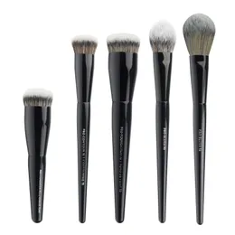 Makeup Brush Fabryka Hurtowa Nowa czarna rurka podkładowy pędzel do makijażu proszkowy Blusher