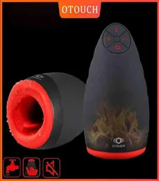 NXY Sex men masturbadores OTOUCH Chiven Masculino Masturbador Sucção Automática Rotação de Calor Vibradores Masturbação Máquina Oral Chupar T6122922