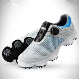 Produkt 1Pair PGM Golfschuhe professionelle Männer wasserdichte Sportschuhe Wege Edition Sohle Rotary Schnürsenkel Antissideslip Schuh Nägel Brandneue