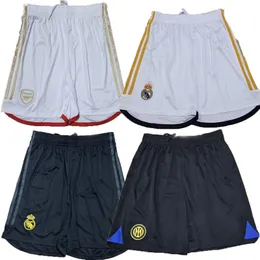 Novo 2023 2024 2025 Napoli Football Shorts Mens shorts de futebol Real Madrid 23 24 Short De Football Home Away Men Size S-2xl