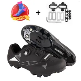 Buty rowerowe Darevie Mtb Mountain Bike Pro Race Selfing Rower Sneakers Buty SPD Lock Men kobiety