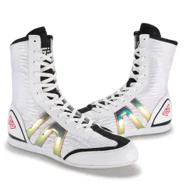 Schuhe professionelle Boxkämpfstiefel Paare Leichtes Gewicht Wrestling Schuhe Männer Frauen High Top Sport Schuhe Unisex Brand Boxstiefel