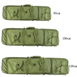 Bags 120CM Tactical Rifle Scabbard Gun Bag Rifle Sling Case Bag Shotgun Scabbard Outdoor Hunting Gun Molle Holster