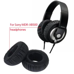 Tillbehör ersätter öronkuddar kudde öronskydd öronplattor för Sony MDRXB700 500 1000 Hörlurar Reparera delar öronplattor Muffar tillbehör