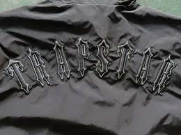 244S NOWOŚĆ MĘŻCZYZN TRAPSTAR JURSZTA Sportswear Irongate T Windbreaker-Black Quelyd litera