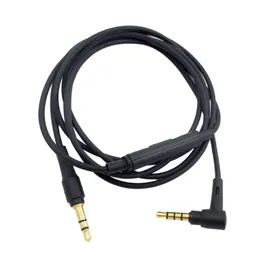 Ersättande universella hörlurar Aux Cable Metal Plug-ljudkabel för Technica ATH-AR5BT MSR7 5Pro AR3BT ATH-MSR7NC Hörlurar