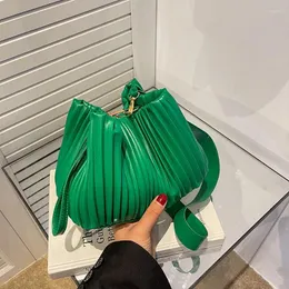 Bolsas de noite de bolsas de noite Bolsas de crossbody plissabrles feminino de couro sólida cor de moeda de colméias sólidas