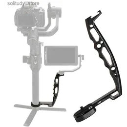 Stabilizers Ulanzi SLR stabilizer L-shaped bracket handle suitable for Zhiyun Crane 2 DJI Ronin RS 2 Weebill universal joint Q240319