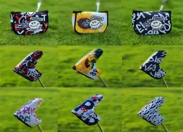 Pearly Gates Golf Club PatterとMallet Patter Headcover PG Magnet for Golf Club Patter Head Protect Cover 2208083129672