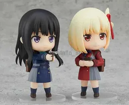 Anime Manga Nakahara Mizuki figurki Anime Inoue Takina Nishikigi Chisato Mini lalka figurka PVC zabawki dla dzieci prezenty witeczne dekoracja samochodu 240319