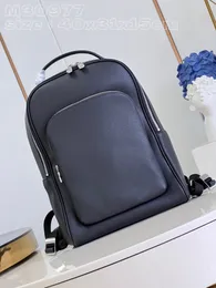 M30977 남성 및 여성 배낭 고급 맞춤 품질 Schoolbag Cowhide Cross 곡물 용량은 세련된 인터레이어와 함께 매우 큽니다.