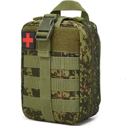 Borse mimeti di camouflage tattico borse mediche in vita militare kit di pronto soccorso pacco accessori per emergenza sportivi per esterni