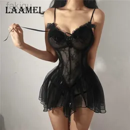 Sexy Set Sexy Lingerie Women Cosplay Maid Dress Servant Lolita Uniform Exotic Apparel Lace Dress Babydoll Erotic Costume Role Play 24319