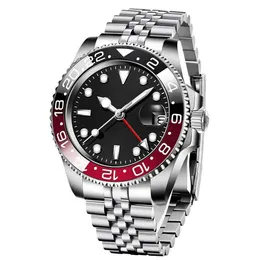 Męskie zegarek Automatyczne mechaniczne zegarki 41 mm Sapphire Luminous Business Wristwatch 904L Pasek ze stali nierdzewnej Regulowany Montre de Luxe