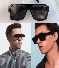 Óculos de sol Mens SPR22Y chá da tarde Atividade Casual Homens Óculos de Sol Templo Triângulo Design Lentes Proteção UV Ao Ar Livre Condução To3240115