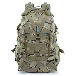 Sırt çantaları 40 litre askeri taktik sırt çantası erkekleri açık spor seyahat sırtlı ordu molle avcılık yürüyüş sırt çantası reflektör duffle çanta