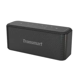 Alto-falantes Tronsmart Mega Pro Bluetooth Speaker 60W Alto-falante portátil Coluna de graves aprimorada com NFC, IPX5 à prova d'água, assistente de voz