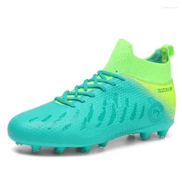 American Football Shoes Style Men's Soccer Anti-Slip Futsal Cleats Kids Outdoor Sport Adult Professional Grass Sneaker