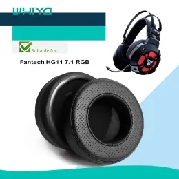 Аксессуары Whiyo, сменные амбушюры для Fantech HG11 7,1 RGB, наушники, подушки, бархатные подушечки, чашки, наушники, чехол