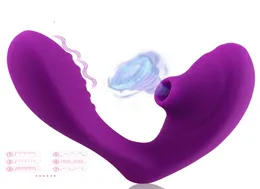 10 modalità vaginale succhiare vibratore dildo sesso orale aspirazione stimolazione del clitoride masturbazione femminile giocattoli erotici del sesso per le donne Y1910154165575