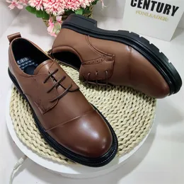 Non-Brand Pointed Toe Durable HBP High Performance Lace-ups Wedding Shoes Comfortable Men Genuine Leather