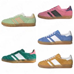 Modedesigner Wales Bonner OG Casual Shoes Yelloe Pink Blue Sneakers Sporty Rich Cream Green Red Platform Flat Sports Size 36-45