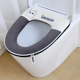 Coprisedile per WC Copriwater in pile di corallo può essere pulito ripetutamente Tappetino da bagno durevole morbido e confortevole per quattro stagioni