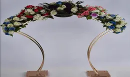 Decorazione per feste Wedding Arch Gold Borning Stand Metal Frame 95 cm Stanti fioriti di fiore grande decorazione da tavolo 7222421