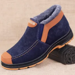 Buty męskie buty bawełny buty zimowe buty śnieżne męskie zagęszczone wygodne i ciepłe duże buty do chodzenia buty męskie