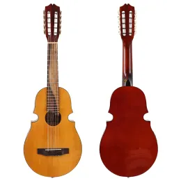 Guitar 10 String Acoustic Guitar 34inch Guitar Guitar Natural High Gloss بدون Eq للمبتدئين