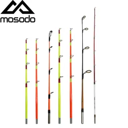 Canne Inverno Canna da pesca nel ghiaccio portatile Canna in carbonio Punta di ricambio 25cm 30cm 35cm 55cm Zattera da pesca Punta del bastone Canna da pesca dura Attrezzatura