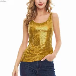 Damen T-Shirt Sexy Frauen Pailletten Bling Shiny Tank Tops Ärmellos Glitzer Camis T-Shirt Weste Damen Sling Sparkle Shimmer Weste T-Shirt TopC24319