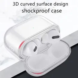 Für Airpods Pro 2 2. Generation 3 Kopfhörerschockdosen -Hülle Zubehör Solid Silicon Cute Protective Earphone Deckung Wireless Ladung Gehäuse