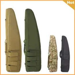 Väskor 70 98 118cm Taktisk nylonpistolpåse jakt camping väska airsoft holster gevär fall militär redskap utomhus sport molle pack svart