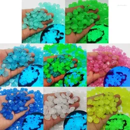 Garden Decorations Glow In The Dark Pebbles Stones For Yard And Walkways Decor Fairy Decorative Luminous Dropship