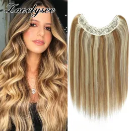 Bit 14 "28" Vshaped Clip in Human Hair Extension Långt rak naturfärg Remy Human Hår för kvinna 5 Klipp One Piece 16 Färger