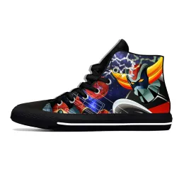 Schuhe heißer UFO -Roboter Goldrake Grendizer Anime Gurendaiza Casual Stoff Schuhe High Top Leichtes atmungsaktives 3D -Druck Männer Frauen Sneaker