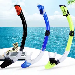 Absolute Skin Dive Dry Snorkel Attrezzatura per lo snorkeling senza silicone, tubo di respirazione per adulti