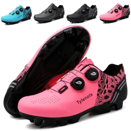 Обувь Мужские профессиональные велосипедные кроссовки Дорожные туфли для горного велосипеда Гоночные женские велосипедные туфли Spd Mtb Zapatillas Bicicleta Mtb