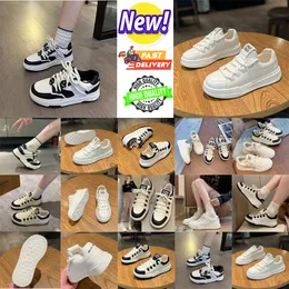 Dwqesigwner casual shoes Oversized Platform Sneakers Lesdather Lace Shoes wCalfskin Veet GAI
