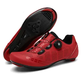 Sapatos de ciclismo tênis de bicicleta grampo antiderrapante dos homens sapatos de mountain bike sapatos de bicicleta calçados de estrada sapatos de velocidade 240312