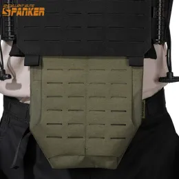 Väskor Taktisk panel Skydda påse Magic Tape Multifit Pocket Retention Flap Plate Carrier Pouch Assault Hunt Vest Tool Bag